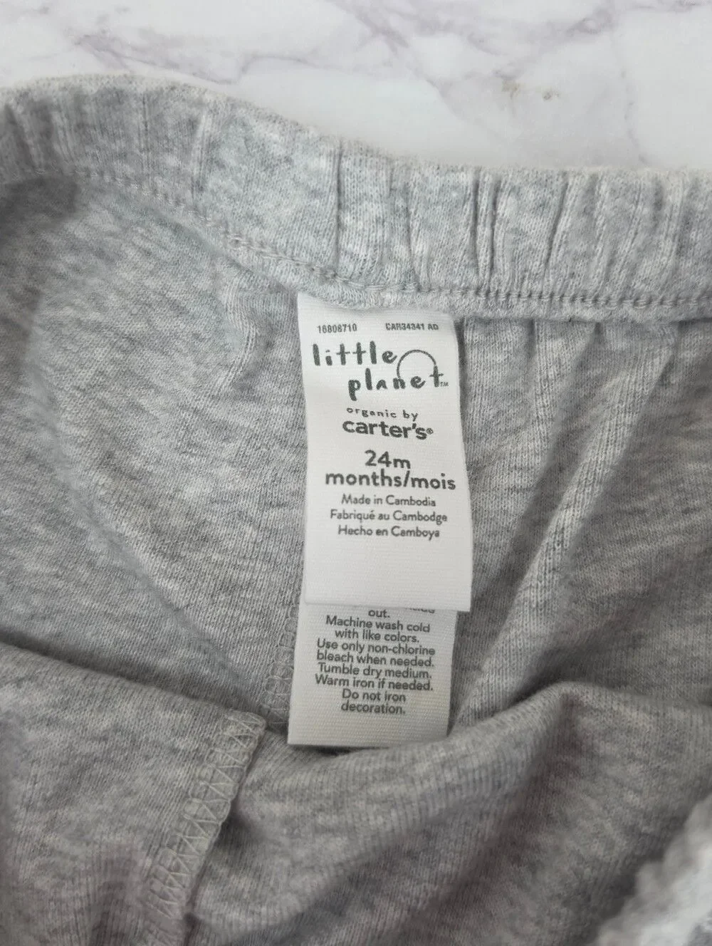 Navy Gingham & Gray Ruffle Girls Toddler Shorts Bloomers Lot Of 2